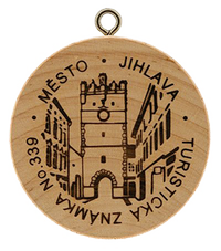 Turistická známka č. 339 - Jihlava