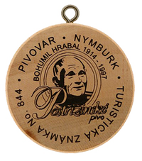 Turistická známka č. 844 - Pivovar Nymburk