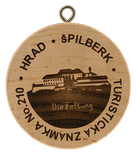 Turistická známka č. 210 - Špilberk