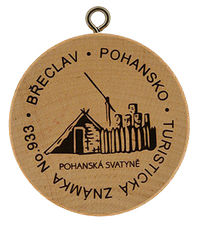 Turistická známka č. 933 - Pohansko - Břeclav