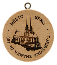Turistická známka č. 480 - Brno