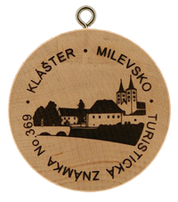 Turistická známka č. 369 - Klášter Milevsko
