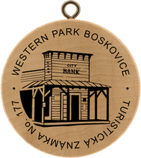 Turistická známka č. 177 - Western Park Boskovice