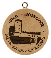 Turistická známka č. 219 - Boskovice