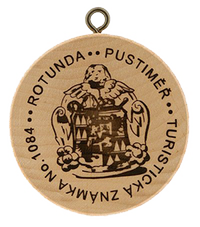Turistická známka č. 1084 - Rotunda Pustiměř