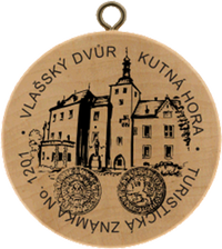 Turistická známka č. 1201 - Vlašský dvůr - Kutná Hora