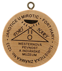 Turistická známka č. 1233 - Jarotice u Mirotic - FORT HARY