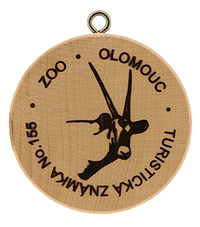 Turistická známka č. 155 - ZOO Olomouc