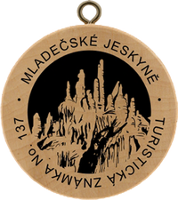 Turistická známka č. 137 - Mladečské jeskyně