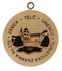 Turistická známka č. 276 - Telč UNESCO