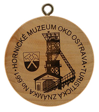 Turistická známka č. 661 - Hornické muzeum Ostrava