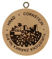 Turistická známka č. 810 - Cornštejn