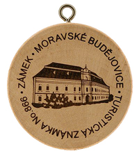 Turistická známka č. 866 - Moravské Budějovice