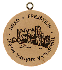 Turistická známka č. 893 - Frejštejn