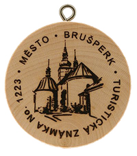 Turistická známka č. 1223 - Brušperk