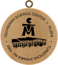 Turistická známka č. 1666 - Techmania science center Plzeň