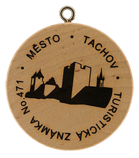 Turistická známka č. 471 - Tachov