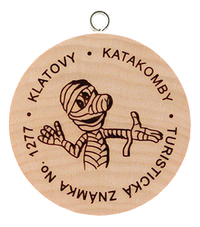 Turistická známka č. 1277 - Klatovské katakomby