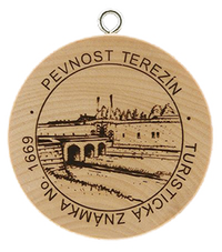 Turistická známka č. 1669 - Pevnost Terezín