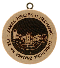 Turistická známka č. 280 - Hrádek u Nechanic