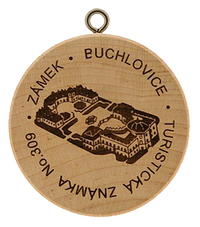 Turistická známka č. 309 - Buchlovice
