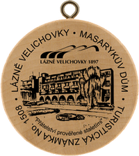 Turistická známka č. 1508 - Lázně Velichovky