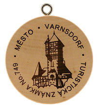 Turistická známka č. 749 - Varnsdorf