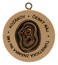 Turistická známka č. 146 - Kozákov