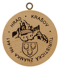 Turistická známka č. 441 - Krašov