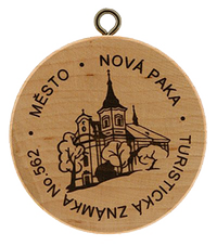 Turistická známka č. 562 - Nová Paka
