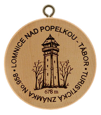 Turistická známka č. 958 - Lomnice nad Popelkou - Tábor