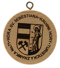 Turistická známka č. 71 - Hora sv. Šebestiána