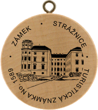 Turistická známka č. 1589 - Strážnický zámek, Strážnice
