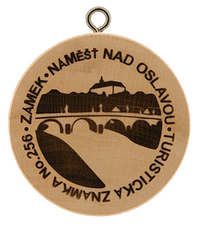 Turistická známka č. 256 - Náměšť nad Oslavou
