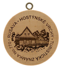 Turistická známka č. 770 - Rusava