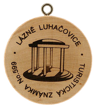 Turistická známka č. 599 - Lázně Luhačovice