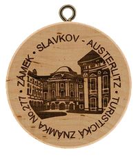 Turistická známka č. 277 - Slavkov - Austerlitz