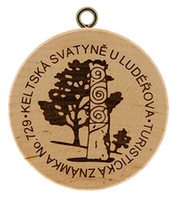 Turistická známka č. 729 - Keltská svatyně u Ludéřova