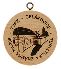 Turistická známka č. 306 - Tvrz Čelákovice