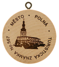 Turistická známka č. 567 - Polná