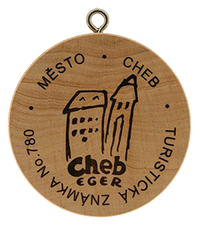 Turistická známka č. 780 - Cheb