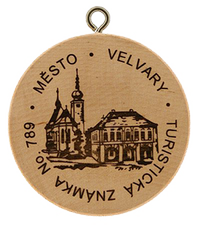 Turistická známka č. 789 - Velvary