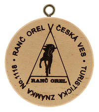 Turistická známka č. 1118 - Ranč Orel - Česká Ves