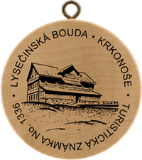 Turistická známka č. 1336 - Lysečinská bouda, Krkonoše