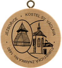Turistická známka č. 1480 - Jezbořice