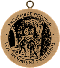 Turistická známka č. 1724 - Znojemské podzemí