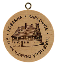 Turistická známka č. 175 - Kosárna Karlovice