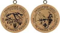 Turistická známka č. 1784 - Prokopské údolí