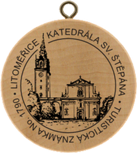 Turistická známka č. 1790 - Katedrála sv. Štěpána, Litoměřice