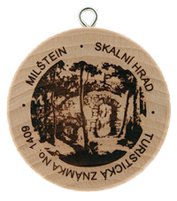 Turistická známka č. 1409 - Milštejn